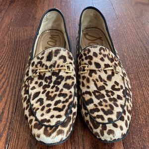 Sam Edelman Leopard print calf hair Loraine Loafer